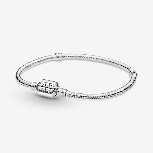 Nuevo! Pandora Moments Star Wars Snake Chain Clasp Bracelet