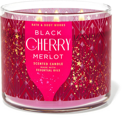Bath & Body Works Vela Jumbo Black Cherry Merlot