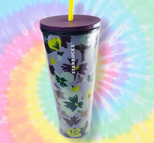 Starbucks Vaso-Floral