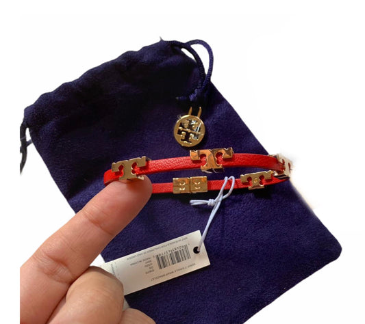 Tory Burch pulsera piel en 2 colores