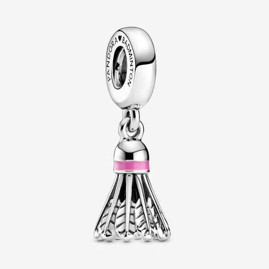 Badminton Birdie Dangle Charm