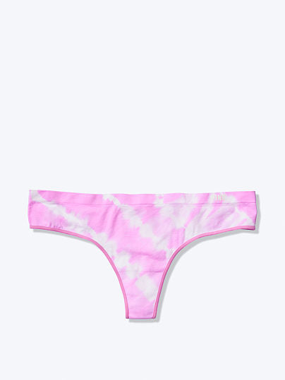 Victorias Secret Tanga Spandex Tie Dye Rosa