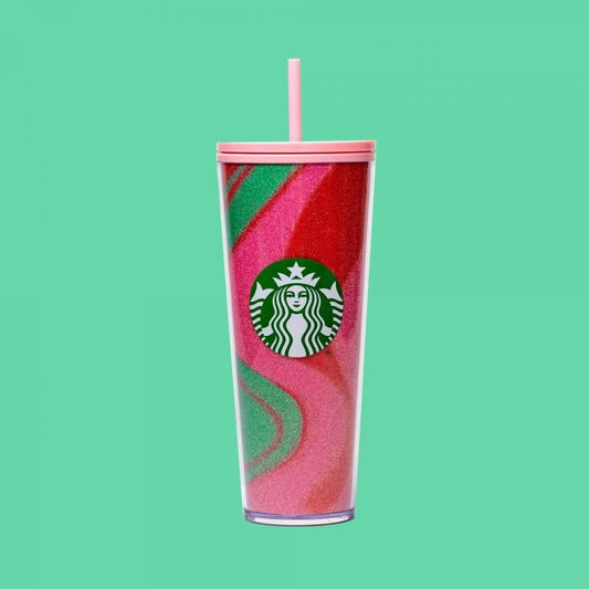 Nuevo! Vaso Starbucks Edicion Navidad 2020 24 oz Multi color