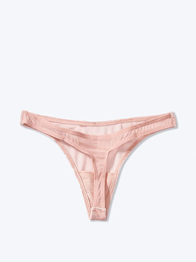 Victorias Secret Tanga Algodón  Misty Rose Velvet