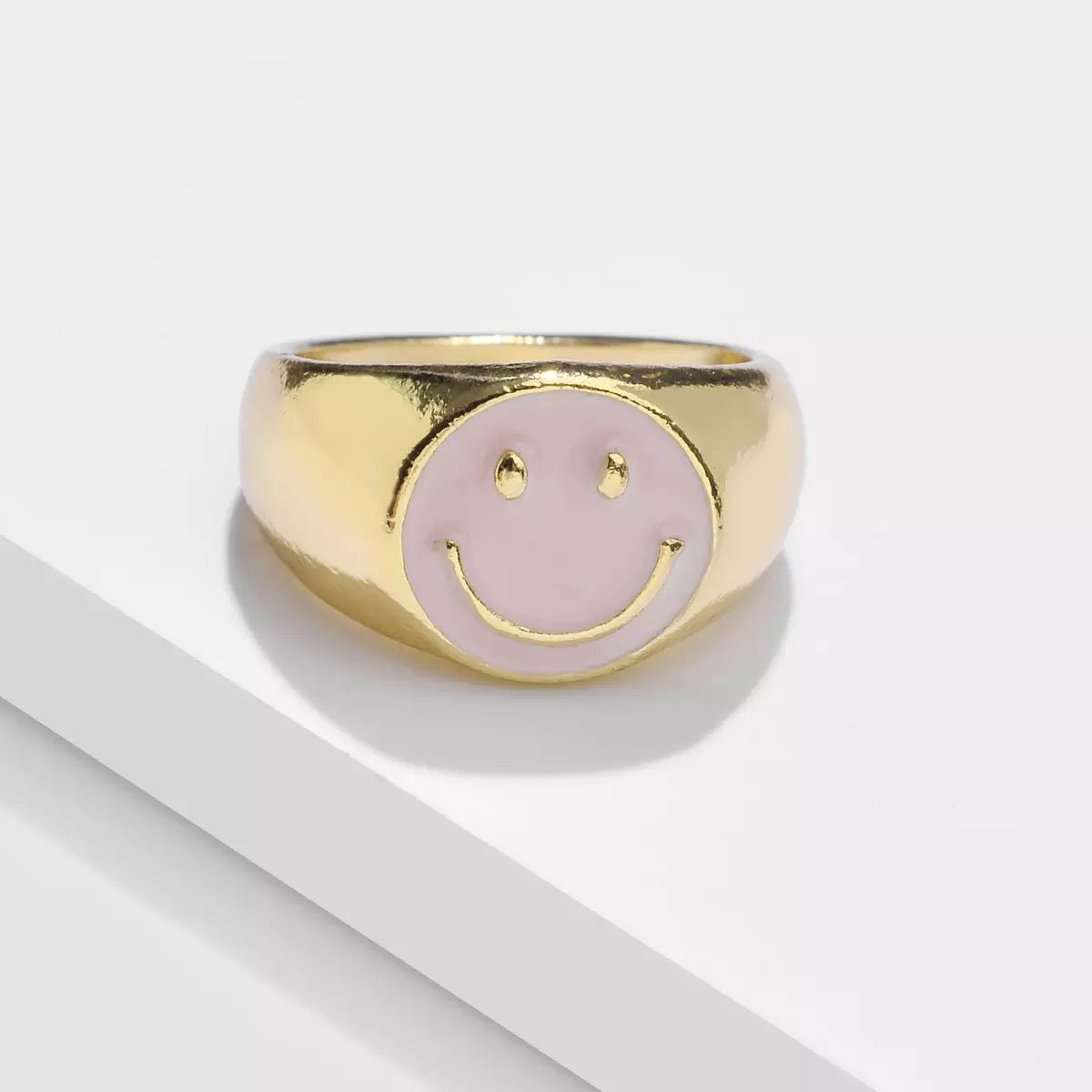 Anillo Carita Feliz Color a Elegir