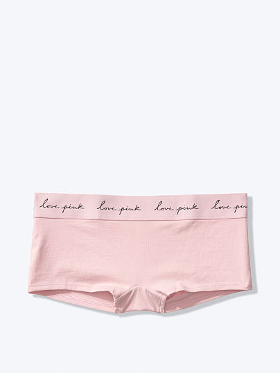 Victorias Secret LOGO BOYSHORT Chalk Rose