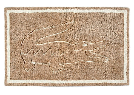 Lacoste Alfombra Baño 50 cm x 80 cm Sand