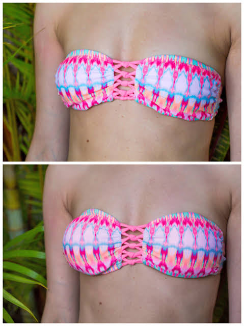 Premium Push-Up Para Bikini Silicon