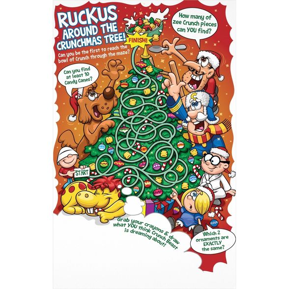 Cap'n Crunch Christmas Family Size Cereal - 20.5oz