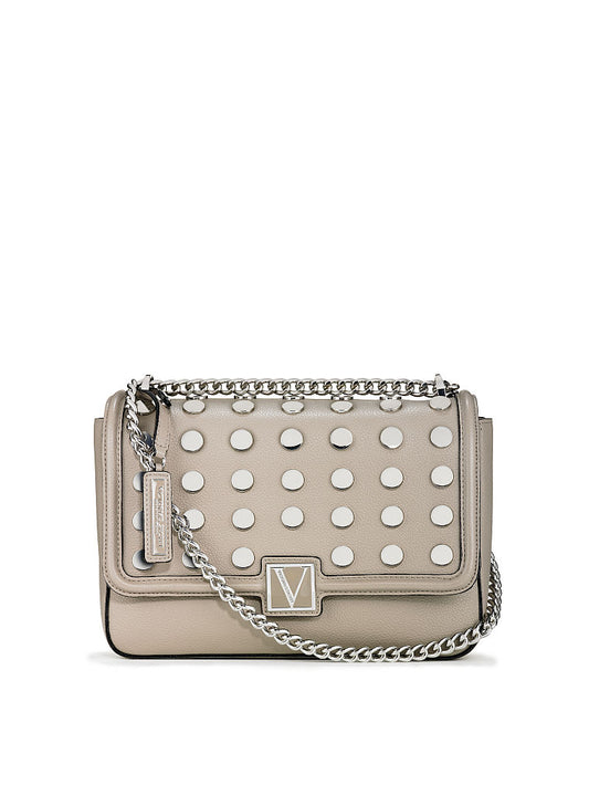 The Victoria Slouchy Satchel-Velvet musk