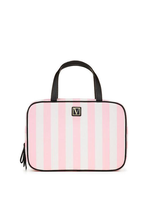 Everything Travel Case-Rayas rosas