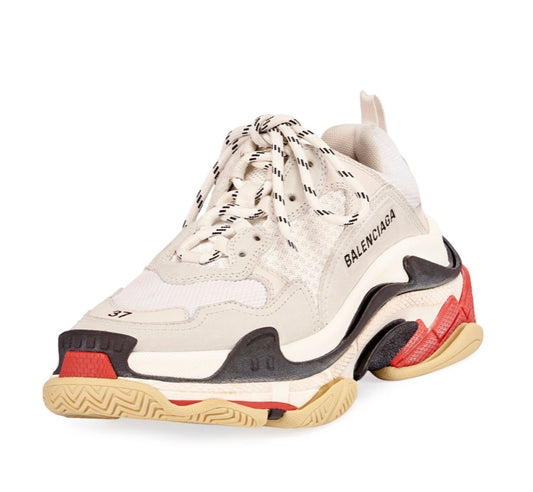 Balenciaga Triple S Tenis colorblock
