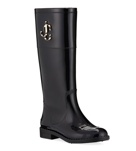Jimmy Choo Botas Lluvia Negras