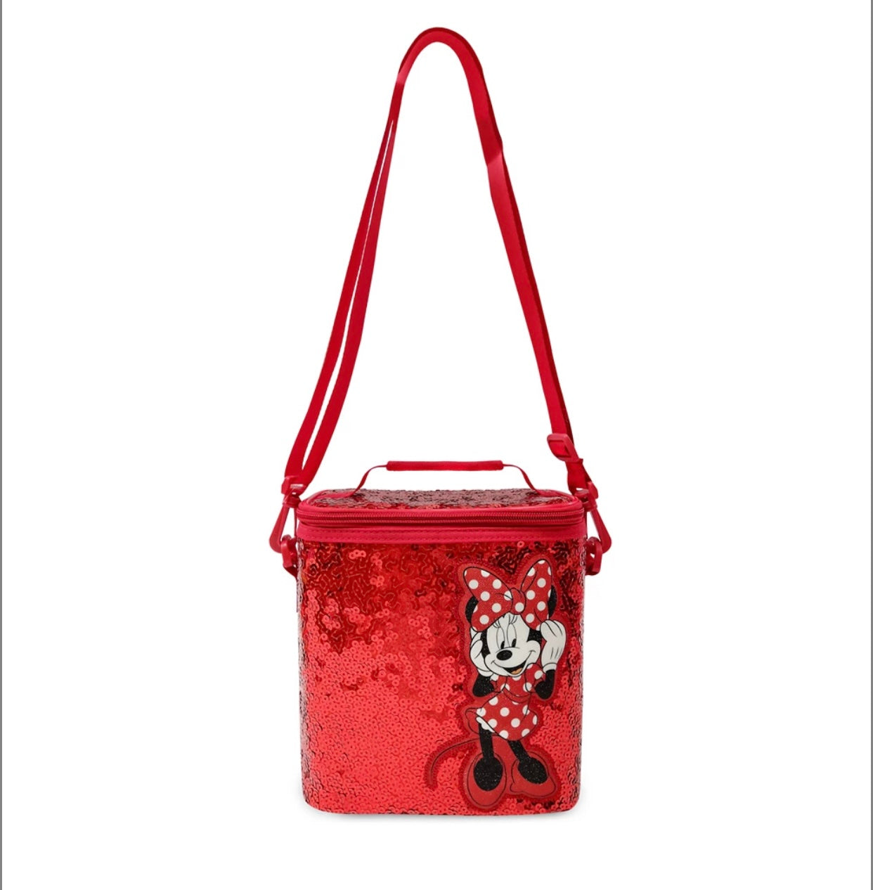 Disney Lunchera Lentejuelas Minnie Roja