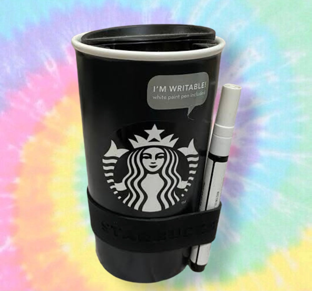 Starbucks Vaso-Writable Black