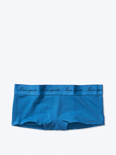 Victorias Secret LOGO BOYSHORT Azul