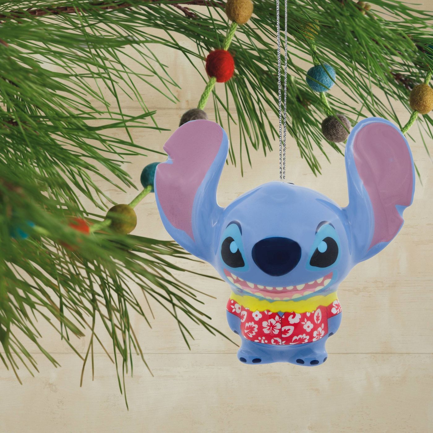 Disney ornamento stitch con puntada distintiva