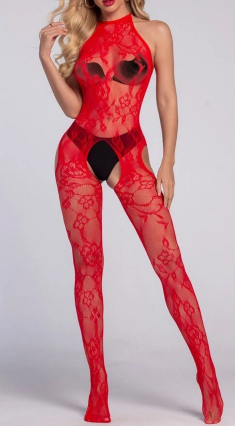 Medias Halter- Rojo