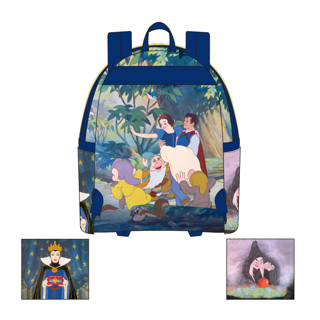 Snow White Scenes Mini Backpack