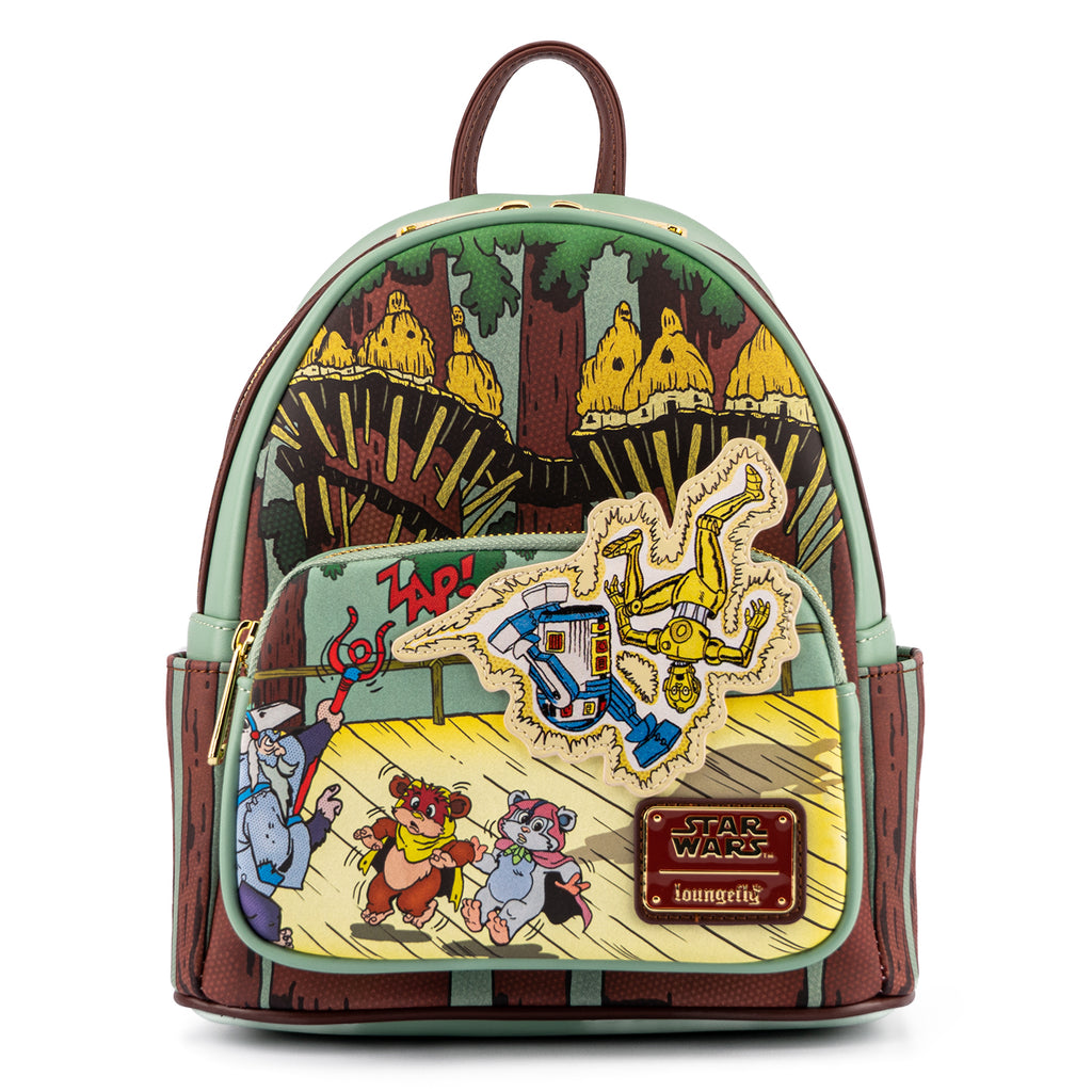 Exclusive - Ewoks and Droids Glow in the Dark Mini Backpack