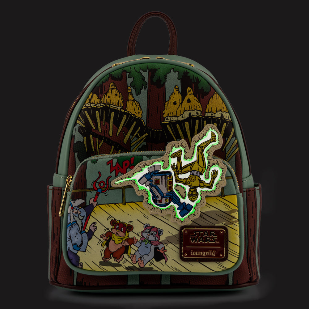 Exclusive - Ewoks and Droids Glow in the Dark Mini Backpack