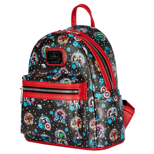 Avengers Floral Tattoo Mini Backpack