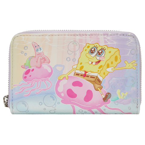 SpongeBob SquarePants Jelly Fishing Zip Around Wallet
