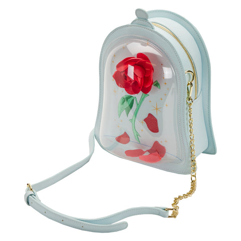 Exclusive - Stitch Shoppe Beauty and the Beast Enchanted Rose Crossbody Bag