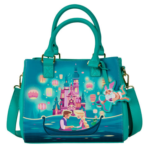 Tangled Rapunzel Castle Glow in the Dark Crossbody Bag