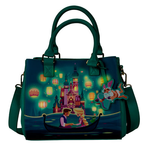 Tangled Rapunzel Castle Glow in the Dark Crossbody Bag