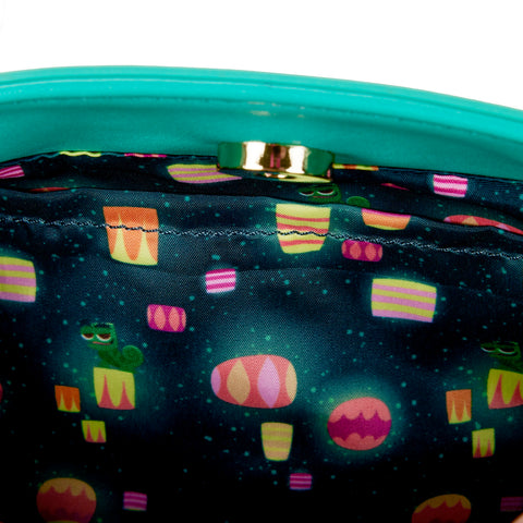 Tangled Rapunzel Castle Glow in the Dark Crossbody Bag