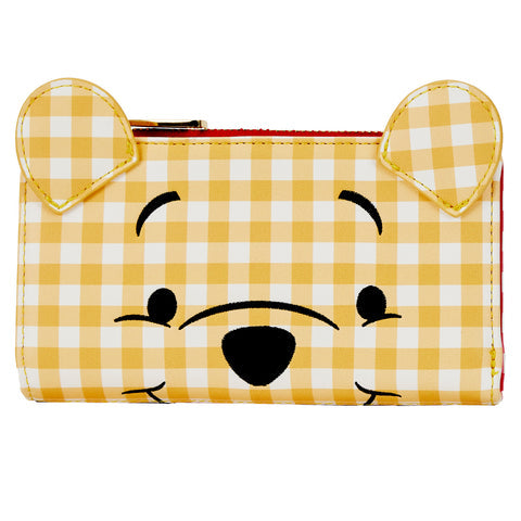 Winnie the Pooh Gingham Cosplay Flap Wallet