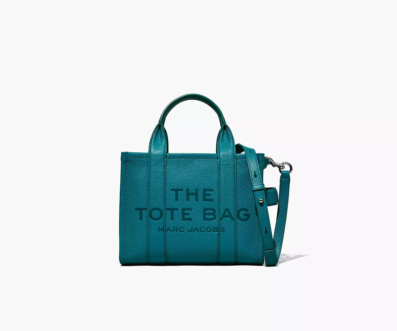 THE LEATHER MINI TOTE BAG- Blue