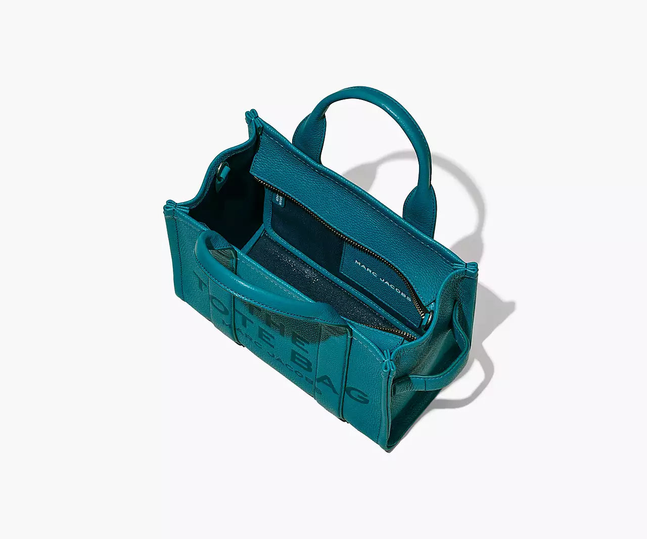 THE LEATHER MINI TOTE BAG- Blue