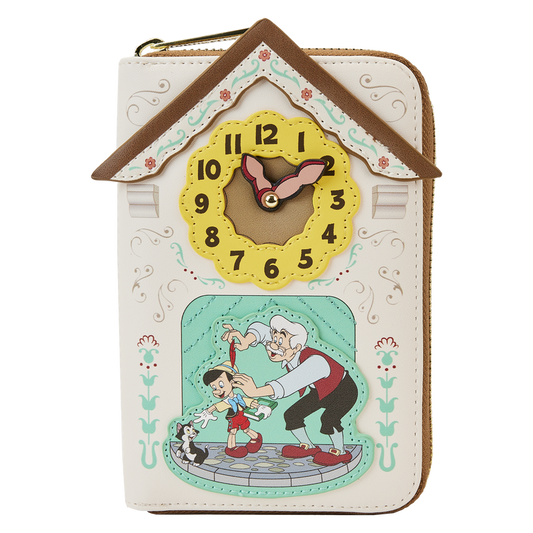 WonderCon Exclusive - Pinocchio Cuckoo Clock Zip Around Wallet