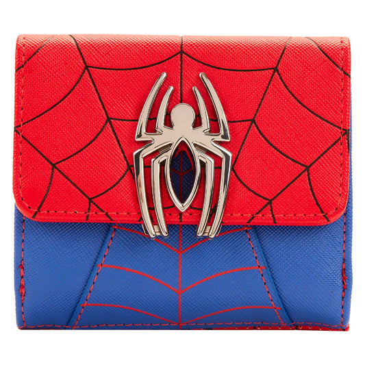 Marvel Spider-Man Color Block Flap Wallet