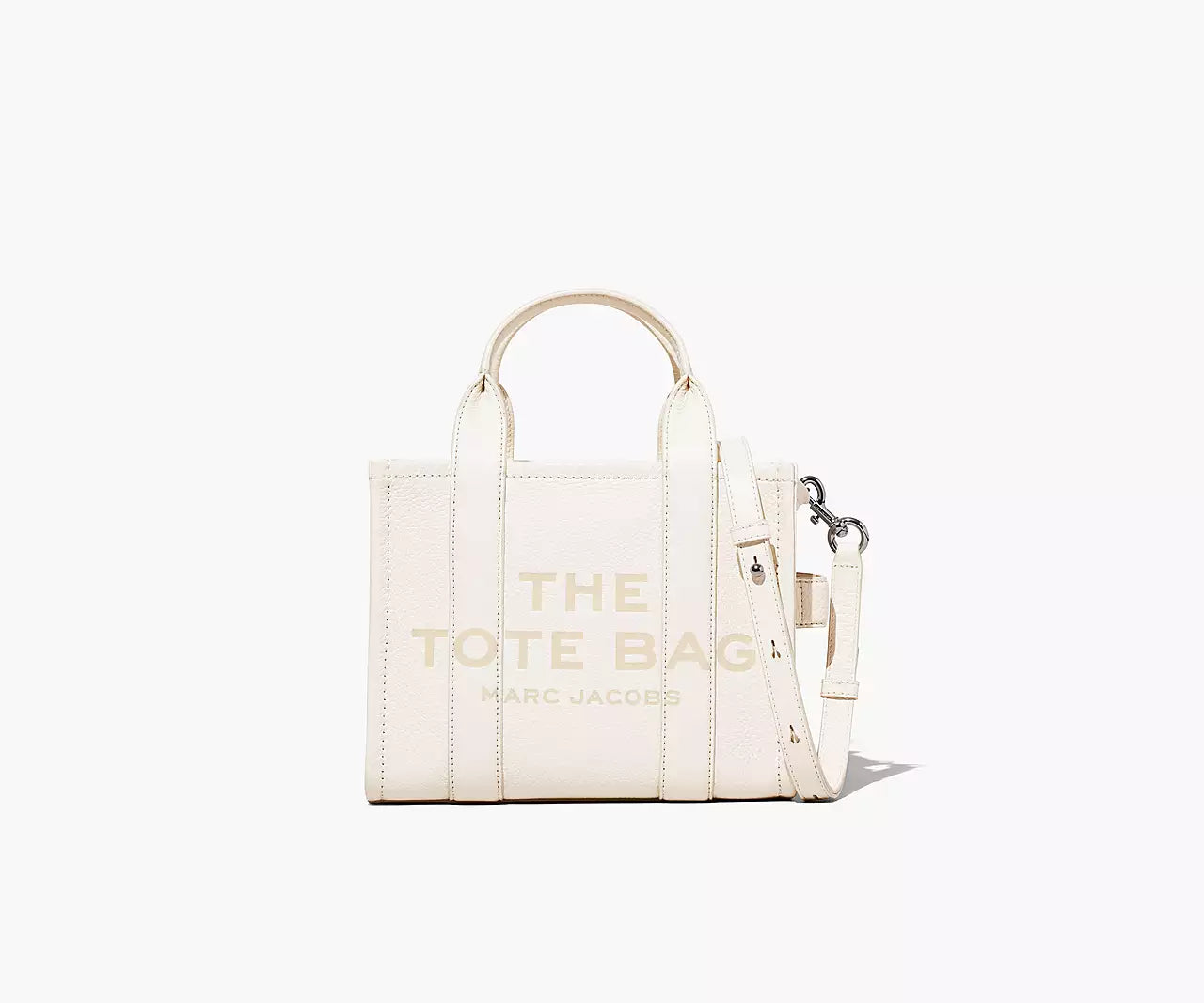 THE LEATHER MINI TOTE BAG- Cotton