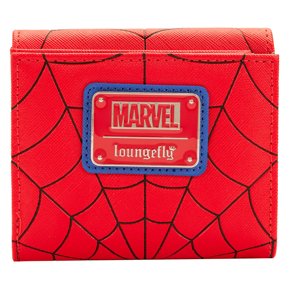 Marvel Spider-Man Color Block Flap Wallet