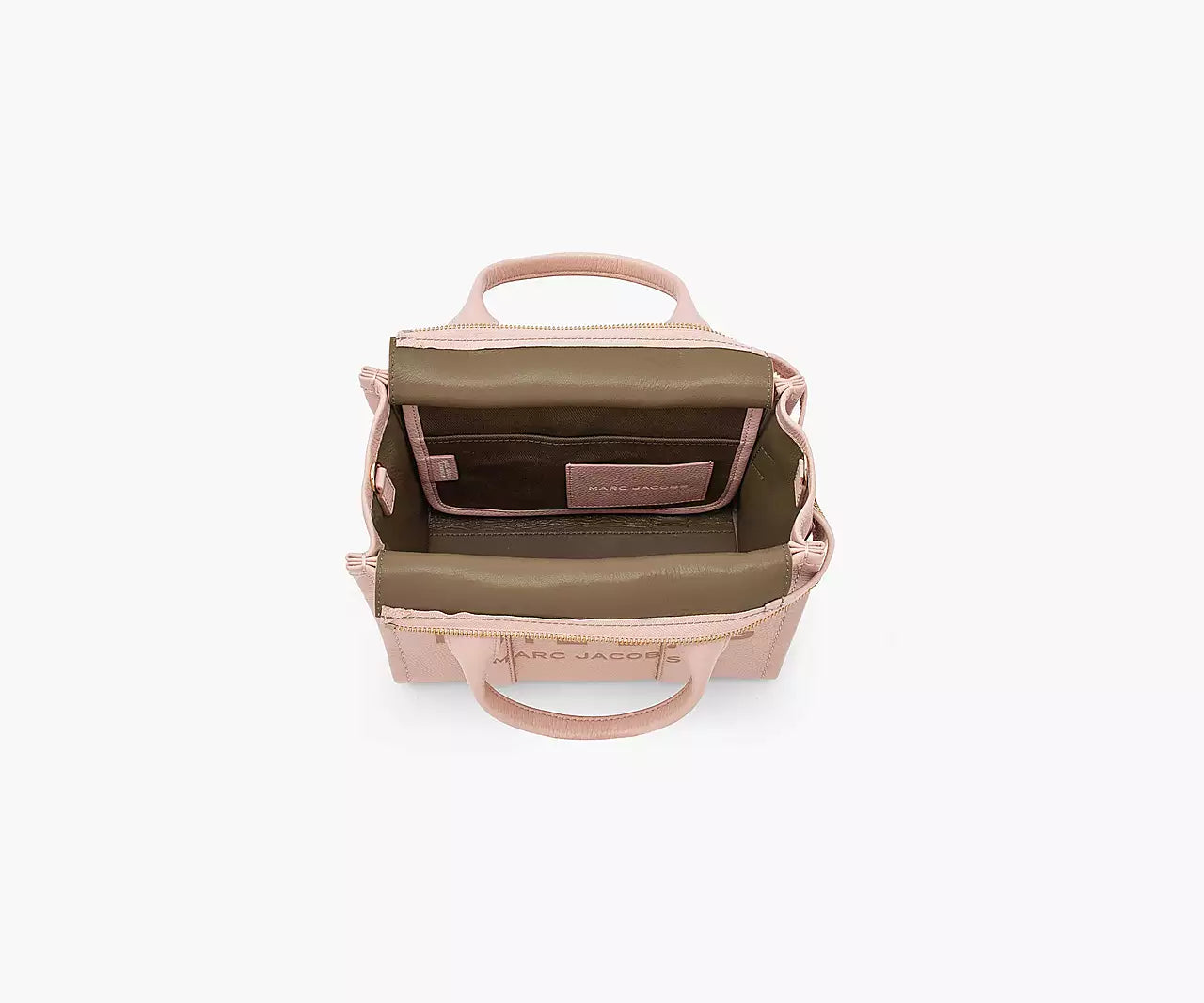 THE LEATHER MINI TOTE BAG- Rose