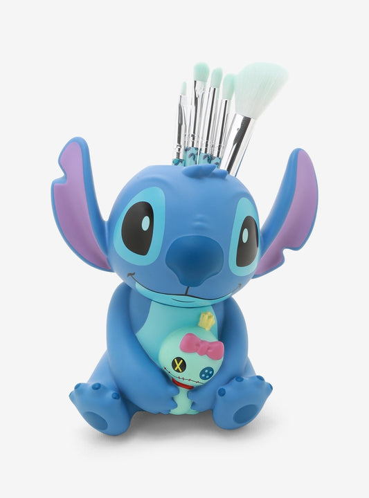 Lilo & Stitch- Set de 5 Brochas + Base~ Scrump