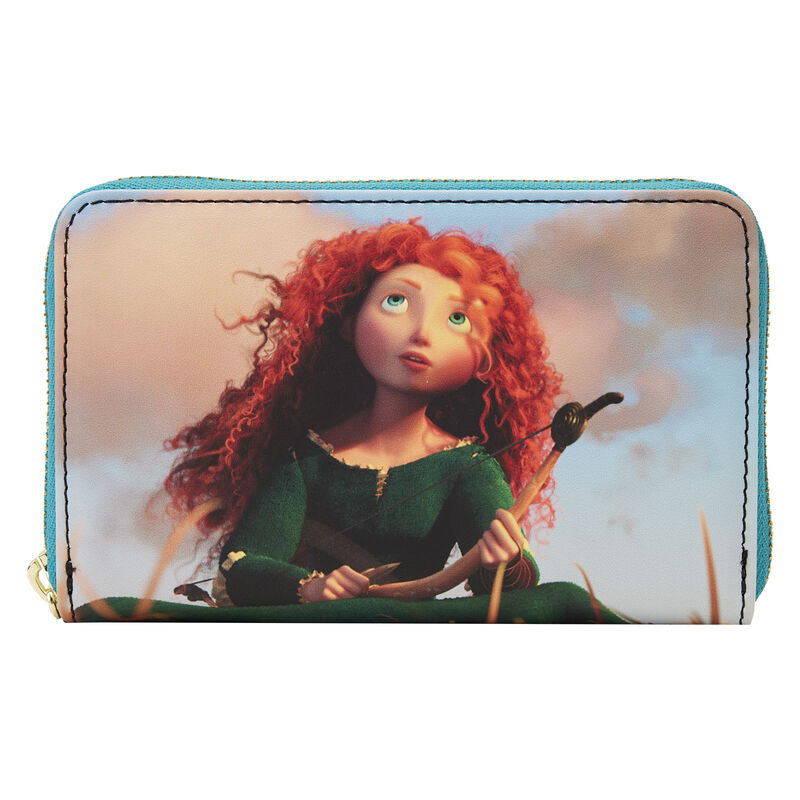 Brave Princess Scenes Zip Around Wallet