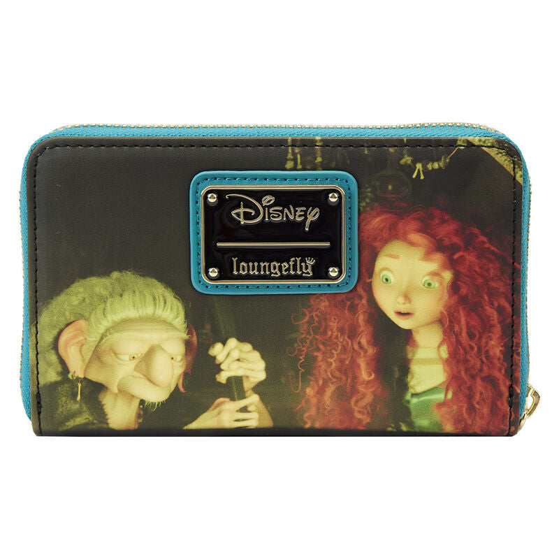 Brave Princess Scenes Zip Around Wallet