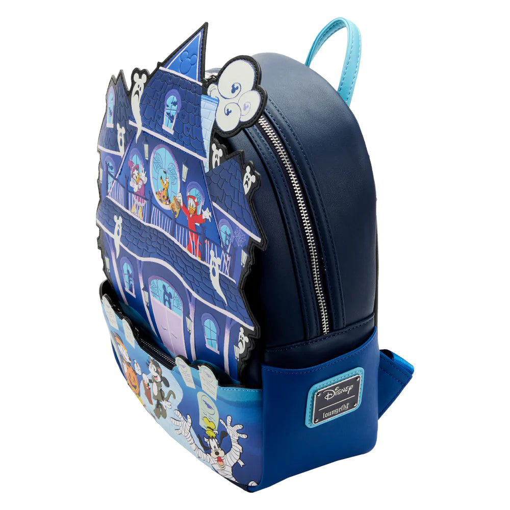 Exclusive - Mickey and Friends Halloween Glow Haunted House Mini Backpack