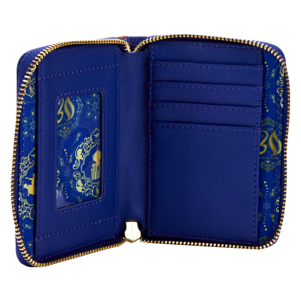 Aladdin 30th Anniversary Zip Around Wallet