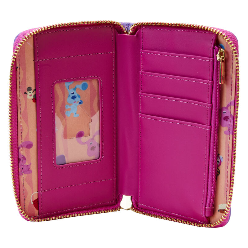 Blue's Clues Mail Time Zip Around Wallet