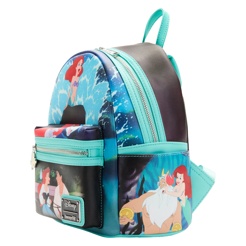 The Little Mermaid Princess Scenes Mini Backpack