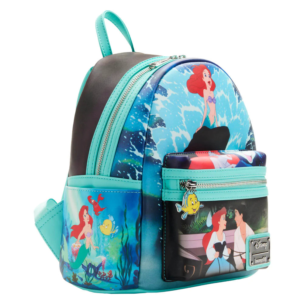 The Little Mermaid Princess Scenes Mini Backpack