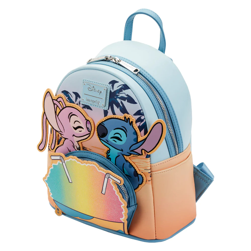 Lilo & Stitch Angel and Stitch Snow Cone Date Mini Backpack