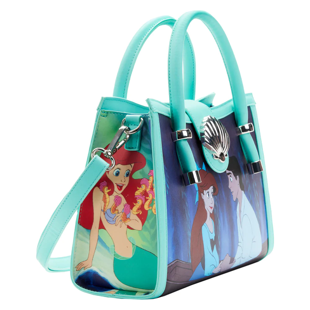 The Little Mermaid Princess Scenes Crossbody Bag