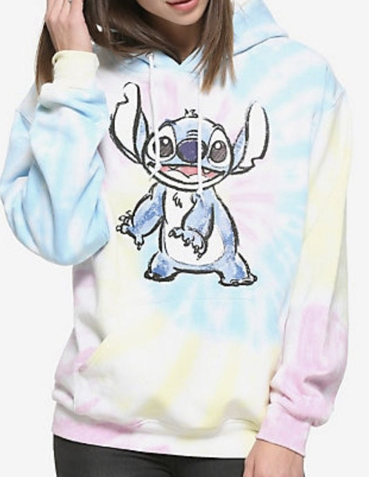 Lilo & Stitch- Hoodie Tie Dye Stitch